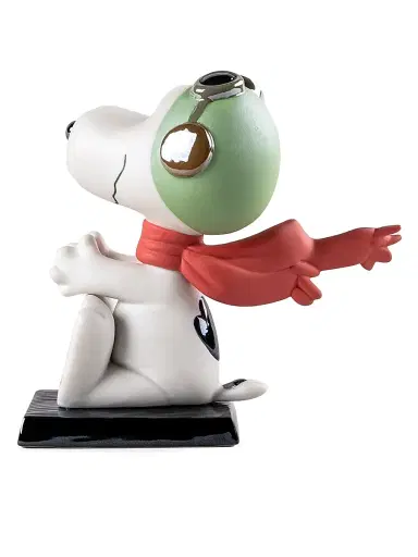 Lladro Peanuts Snoopy Flying Ace Figurine | Thumbnail 3 Lladro Peanuts Snoopy Flying Ace Figurine | Thumbnail 3
