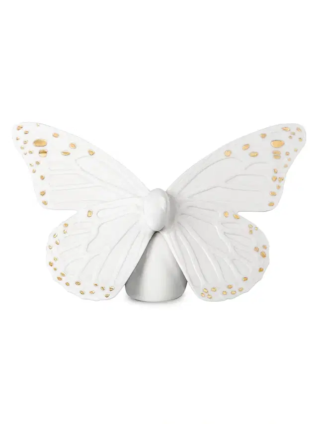 Lladro Timeless Candle Butterfly Figurine