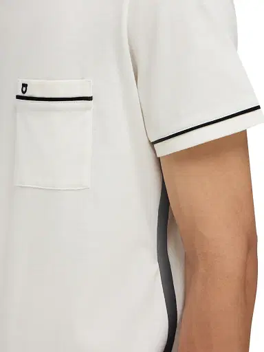 Ferragamo Men's Wool-Cashmere T-Shirt | Thumbnail 5 Ferragamo Men's Wool-Cashmere T-Shirt | Thumbnail 5