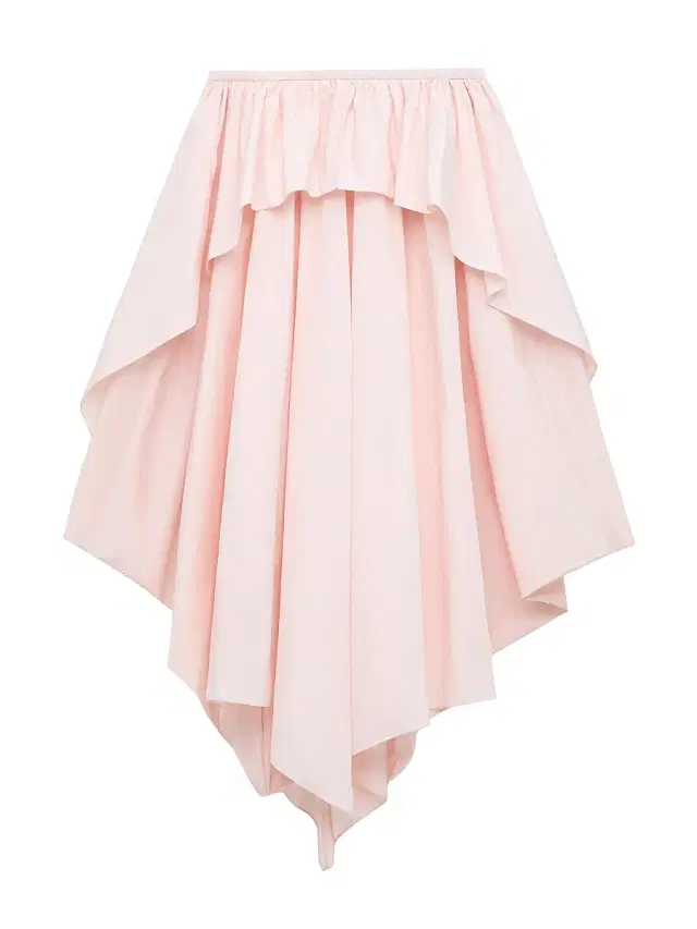 LOEWE Women's  x Paula's Ibiza Handkerchief Cotton Skirt - Light Pink