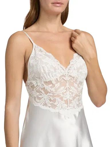 In Bloom Women's Lorena Satin Nightie | Thumbnail 5 In Bloom Women's Lorena Satin Nightie | Thumbnail 5