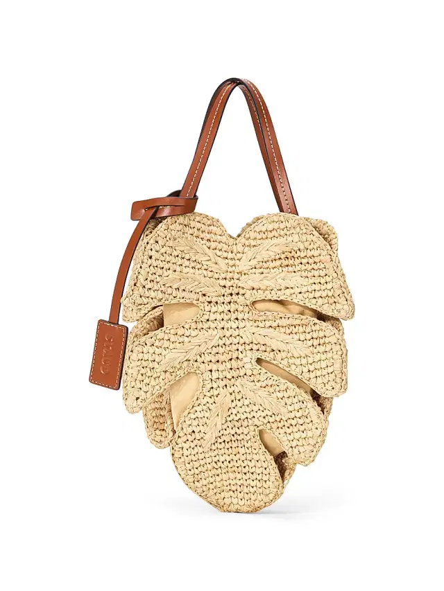 Staud Women's Palm Raffia Bag - Natural Tan