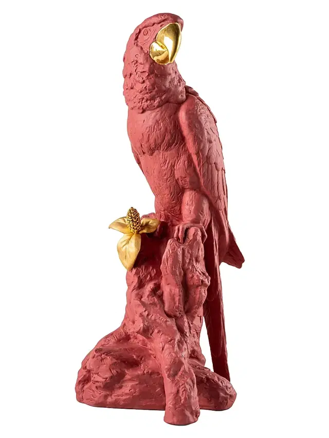Lladro Macaw Bird Sculpture