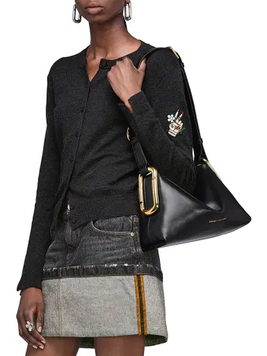 Marc Jacobs Women's Scene Medium Leather Shoulder Bag - Black | Thumbnail 3 Marc Jacobs Women's Scene Medium Leather Shoulder Bag - Black | Thumbnail 3