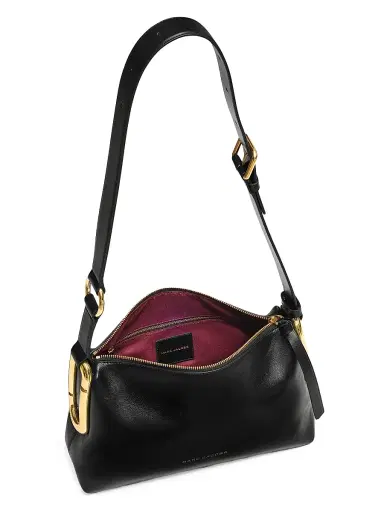 Marc Jacobs Women's Scene Medium Leather Shoulder Bag - Black | Thumbnail 4 Marc Jacobs Women's Scene Medium Leather Shoulder Bag - Black | Thumbnail 4