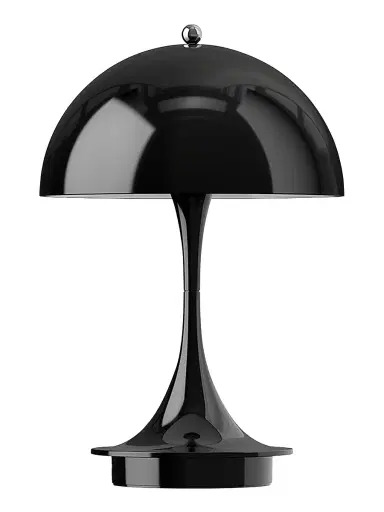 Louis Poulsen Panthella Acrylic Portable Lamp V3 - Black | Thumbnail 1 Louis Poulsen Panthella Acrylic Portable Lamp V3 - Black | Thumbnail 1