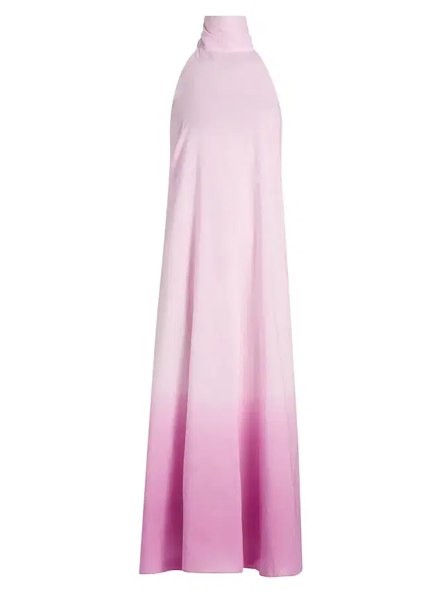 Women's Meera Dip-Dye Cotton Voile Midi-Dress - Bloom Dip Dye