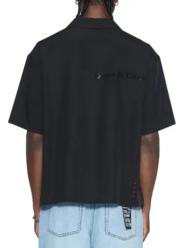 Ksubi Men's HBL Dinner Satin Shirt - Black - Size XXL | Thumbnail 3 Ksubi Men's HBL Dinner Satin Shirt - Black - Size XXL | Thumbnail 3