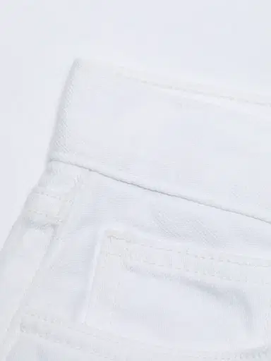 L'AGENCE Women's Jolene Denim Miniskirt - Blanc | Thumbnail 7 L'AGENCE Women's Jolene Denim Miniskirt - Blanc | Thumbnail 7