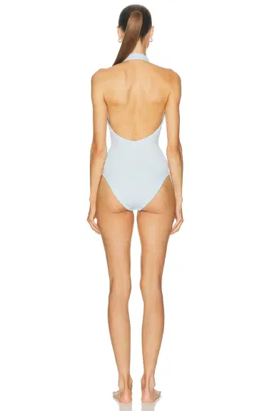 Hunza G Adriana Beaded One Piece Swimsuit | Thumbnail 3