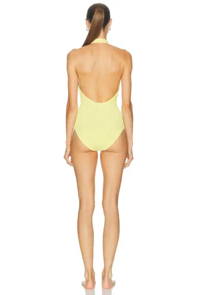 Hunza G Adriana Beaded One Piece Swimsuit | Thumbnail 3