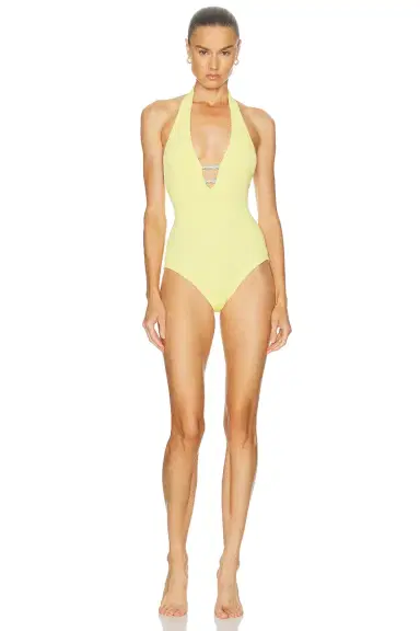 Hunza G Adriana Beaded One Piece Swimsuit | Thumbnail 1
