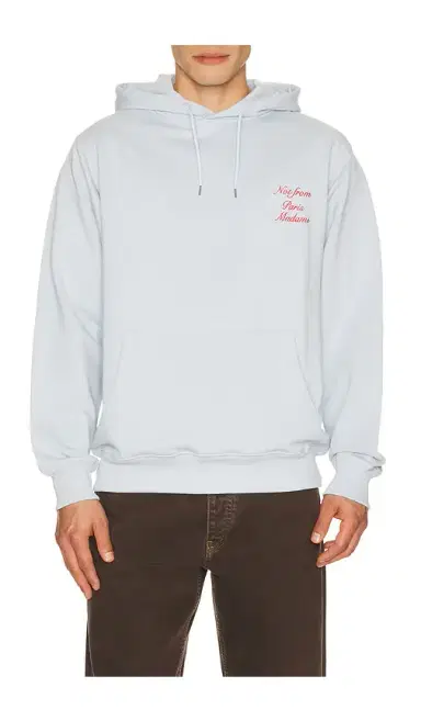 Drôle de Monsieur Le Hoodie Slogan Calligraphy | Thumbnail 7 Drôle de Monsieur Le Hoodie Slogan Calligraphy | Thumbnail 7