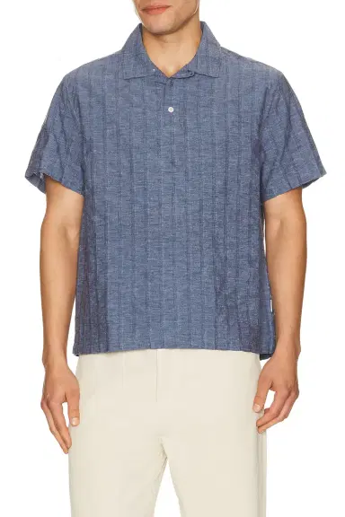Onia Cotton Linen Pop Over Shirt | Thumbnail 1