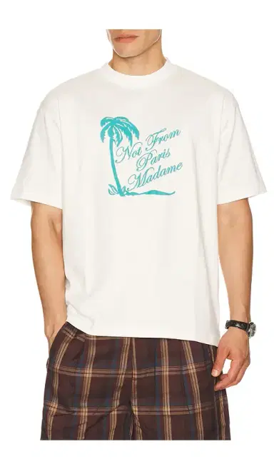 Drôle de Monsieur T-Shirt Slogan Palmiers | Thumbnail 5