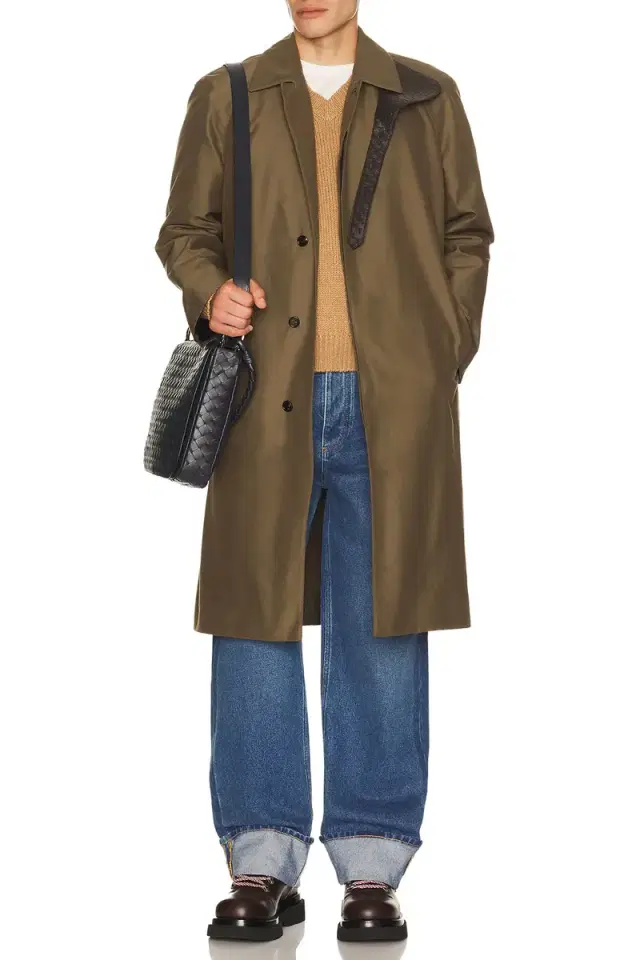 Bottega Veneta Outerwear Silk Nylon Canvas