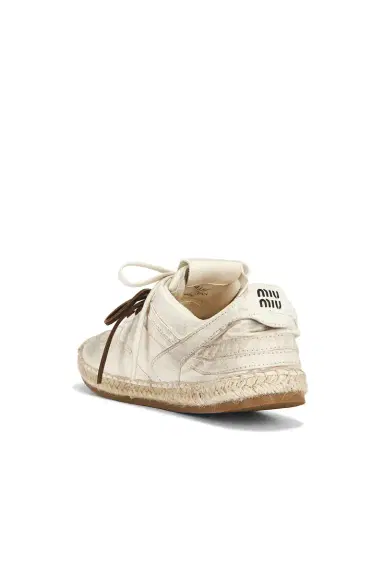 Miu Miu Espadrille Sneaker | Thumbnail 3 Miu Miu Espadrille Sneaker | Thumbnail 3