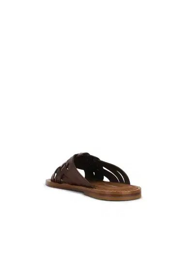 Miu Miu Woven Flat Sandal | Thumbnail 3
