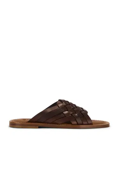 Miu Miu Woven Flat Sandal | Thumbnail 1