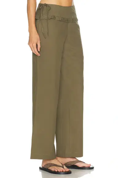 Deiji Studios Flounce Belt Pant | Thumbnail 2