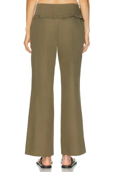 Deiji Studios Flounce Belt Pant | Thumbnail 4