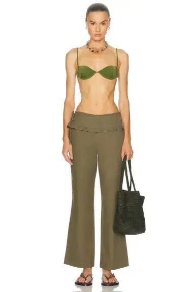 Deiji Studios Flounce Belt Pant | Thumbnail 5