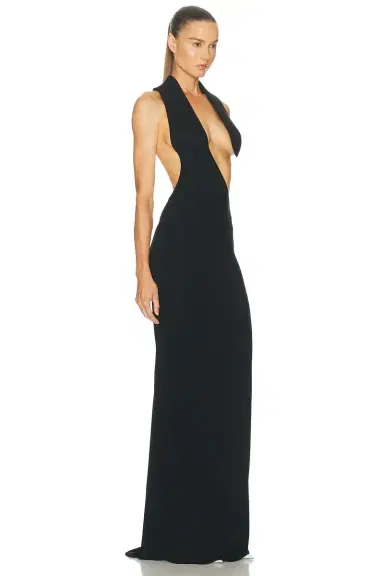 TOM FORD Asymmetric Backless Evening Dress | Thumbnail 2 TOM FORD Asymmetric Backless Evening Dress | Thumbnail 2