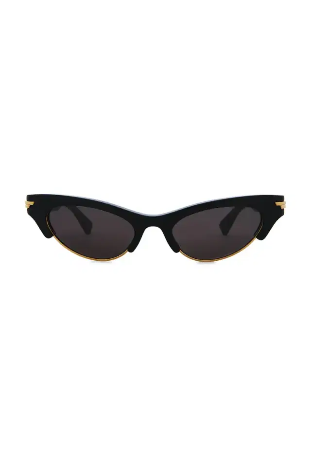 Bottega Veneta Bold Ribbon Cat Eye Sunglasses