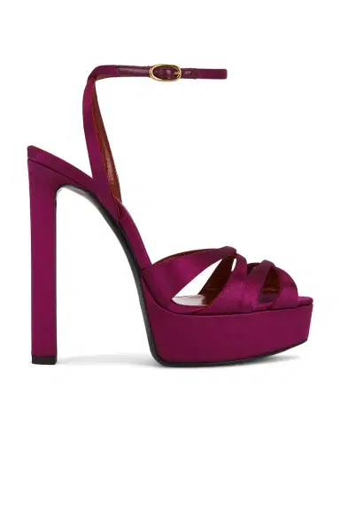 Saint Laurent Chandelle Platform Sandal | Thumbnail 1 Saint Laurent Chandelle Platform Sandal | Thumbnail 1