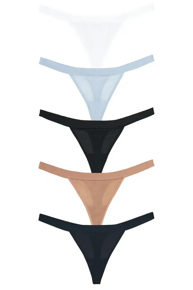 Negative Underwear Sieve Thong (5-pack)
