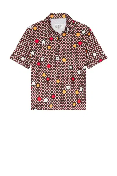 MM6 MAISON MARGIELA Polo Shirt | Thumbnail 4 MM6 MAISON MARGIELA Polo Shirt | Thumbnail 4