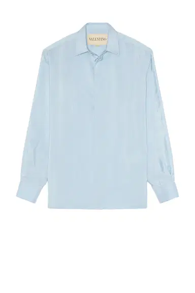 Valentino Camicia Manica Lunga Silk Shirt | Thumbnail 4