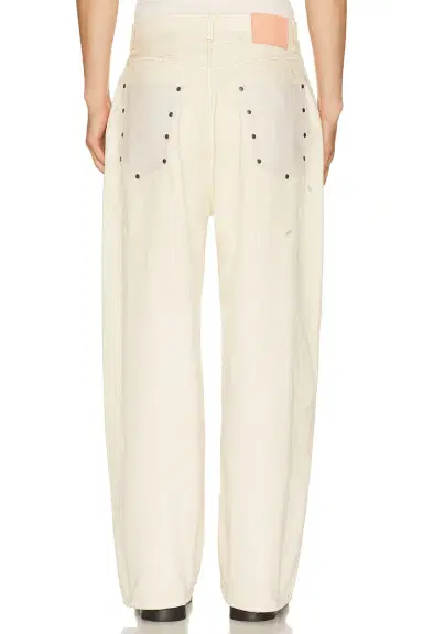 Acne Studios 2023 White Trafalgar Leather Jean | Thumbnail 3 Acne Studios 2023 White Trafalgar Leather Jean | Thumbnail 3