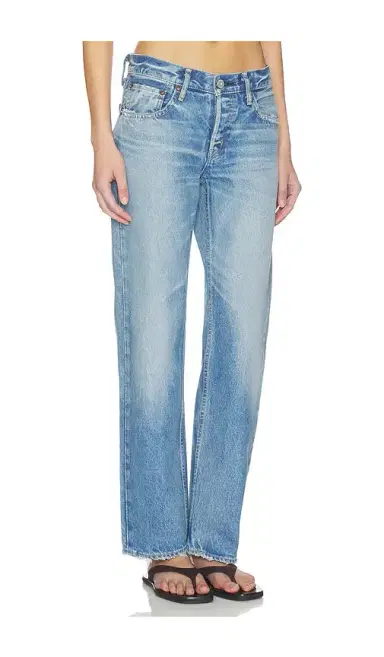 Moussy Vintage Cheval Straight Low Rise Jeans | Thumbnail 2 Moussy Vintage Cheval Straight Low Rise Jeans | Thumbnail 2
