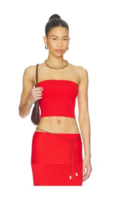 Lovers and Friends Shania Knit Tube Top | Thumbnail 1 Lovers and Friends Shania Knit Tube Top | Thumbnail 1
