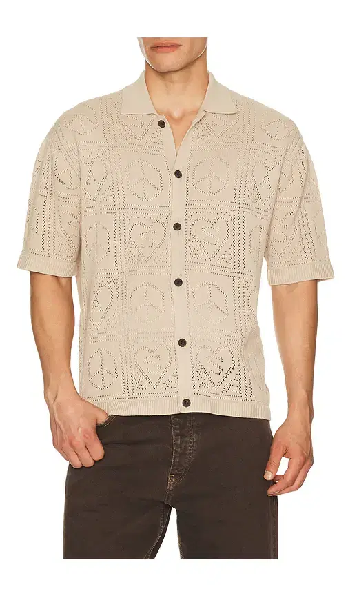 ALLSAINTS Arktx Short Sleeve Cardigan