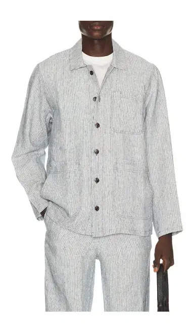 PEREGRINE Windsor Linen Shacket | Thumbnail 1