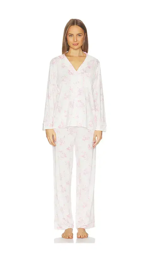 Gisele Printed Long Pajama Set