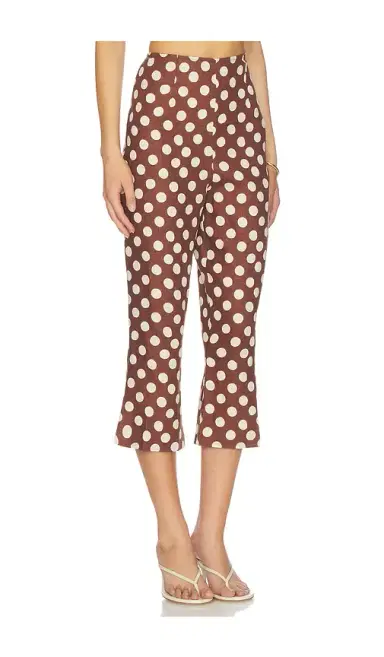 Faithfull Valeria Capri Pants | Thumbnail 2 Faithfull Valeria Capri Pants | Thumbnail 2
