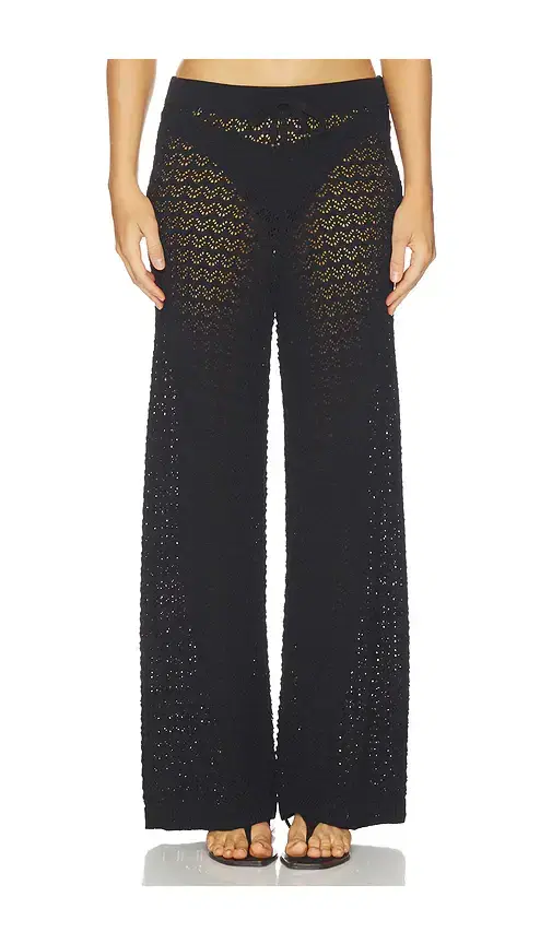 L'AGENCE Gaelle Pointelle Knit Pant
