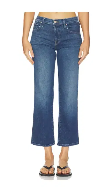 Mother The Mid Rise Rambler Zip Ankle Jeans | Thumbnail 1 Mother The Mid Rise Rambler Zip Ankle Jeans | Thumbnail 1