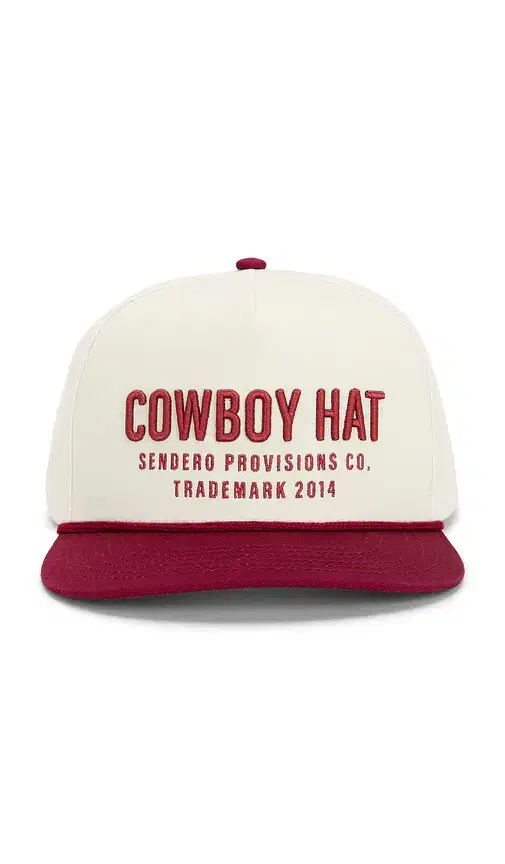 Cowboy Hat Panel Hat