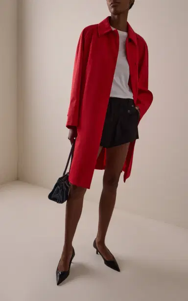 Prada Cotton Poplin Shorts | Thumbnail 2 Prada Cotton Poplin Shorts | Thumbnail 2