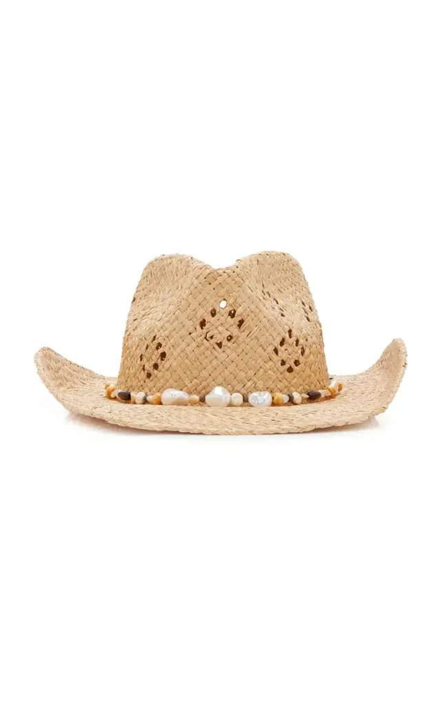 Sol Raffia Cowboy Hat