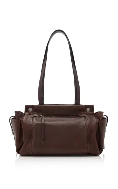 Prada Route Medium Leather Tote Bag | Thumbnail 5 Prada Route Medium Leather Tote Bag | Thumbnail 5