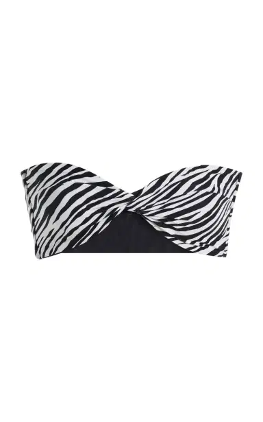 Bond-Eye Ora Reversible Bandeau Bikini Top | Thumbnail 1 Bond-Eye Ora Reversible Bandeau Bikini Top | Thumbnail 1