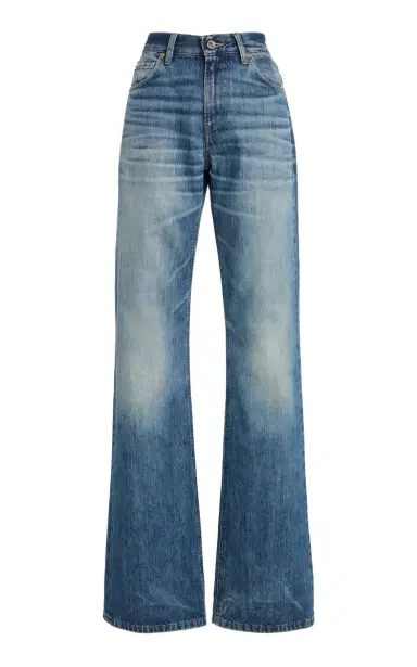 HAIKURE Flora Rigid High-Rise Flared Jeans | Thumbnail 1