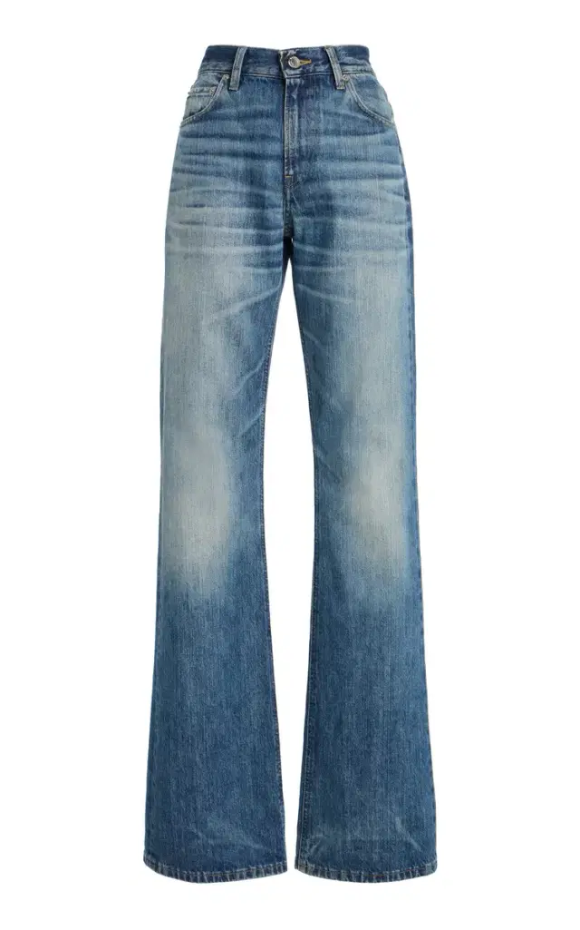 HAIKURE Flora Rigid High-Rise Flared Jeans