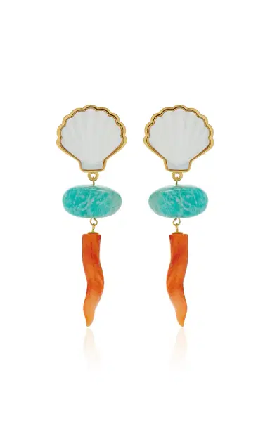 Lizzie Fortunato Luna Drop Earrings | Thumbnail 1
