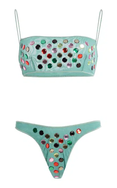Oseree Bubble Bandeau Bikini | Thumbnail 4